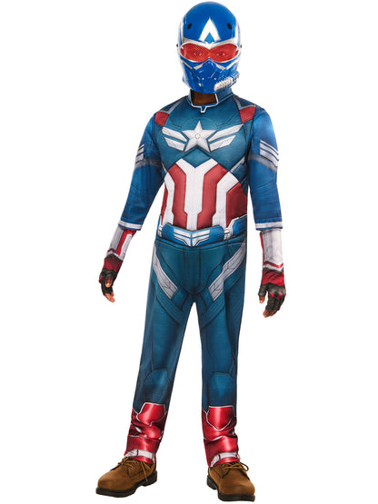 Captain America Child Deluxe Costume Brave New World Sam Wilson 3