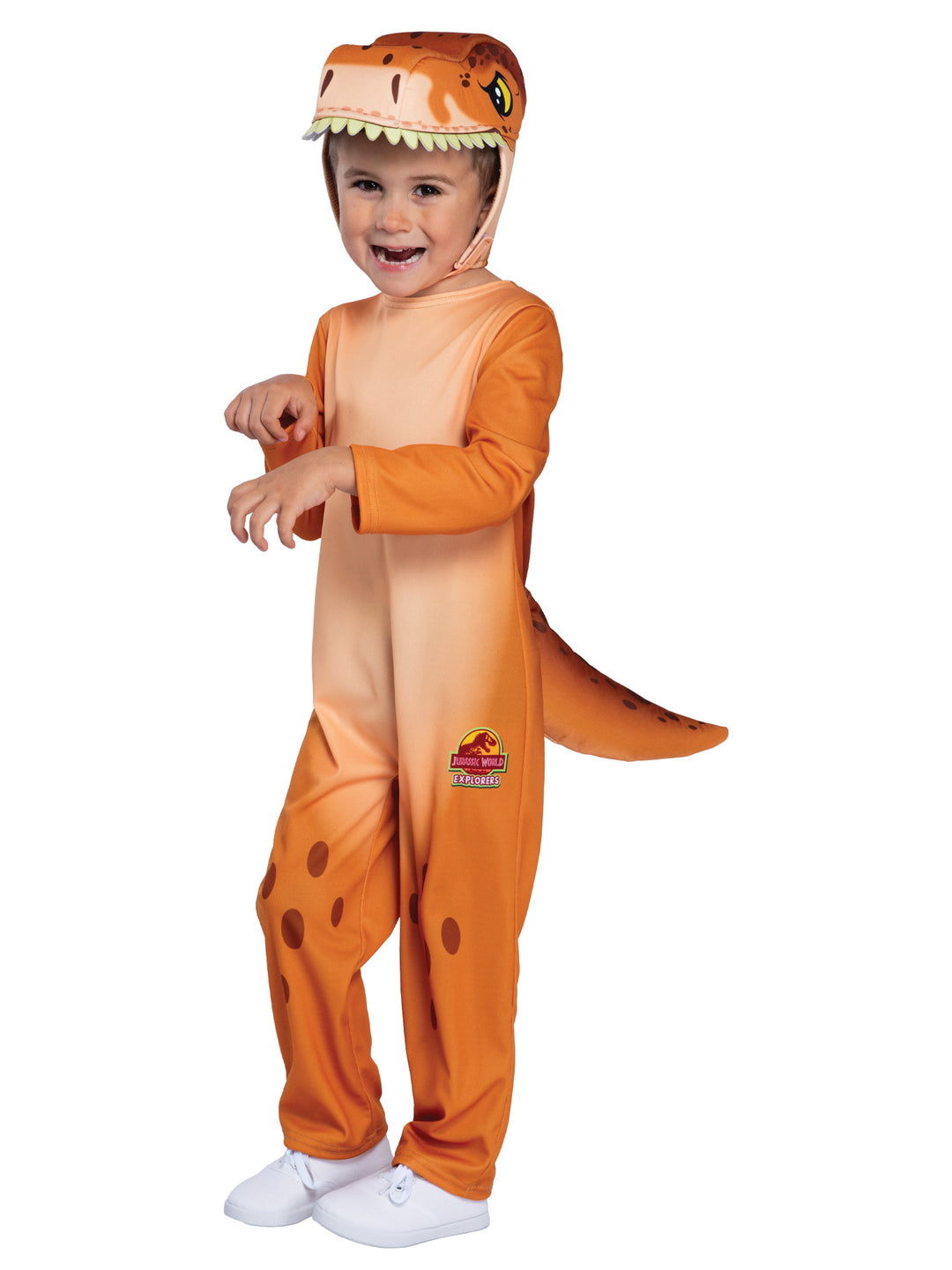 T-Rex Costume for Toddlers Jumpsuit Tail Soft Mask