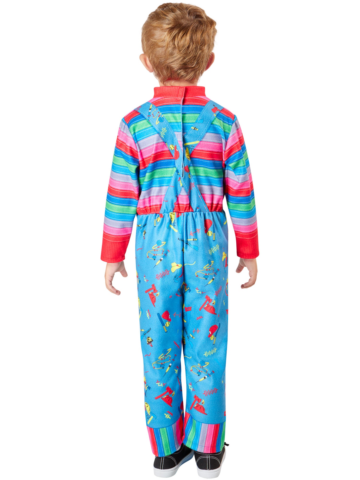 Chucky Toddler Costume Jumpsuit Foam Knife Prop Childsplay 2