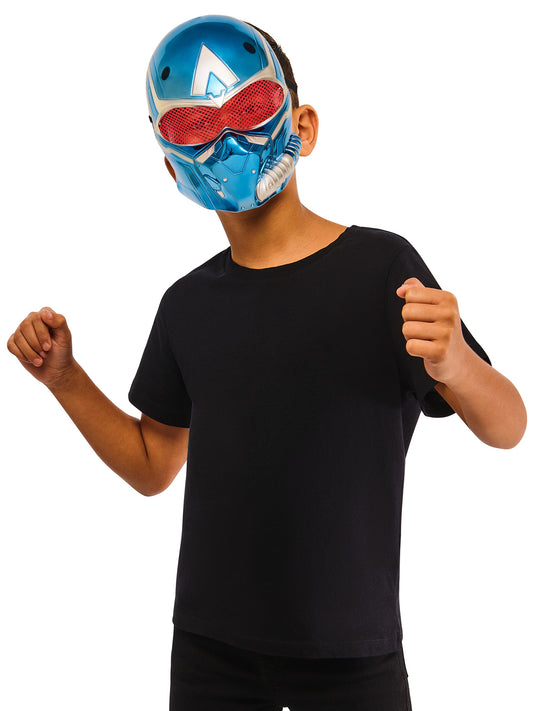 Captain America Child Mask Metallic Brave New World 2