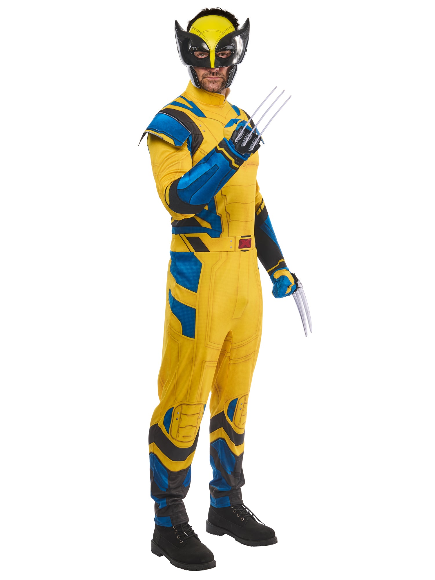 Wolverine Adult Costume Classic Comic Yellow Suit Deadpool Version 4