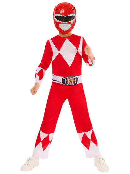 Kids Power Ranger Mighty Morphin Red Ranger Costume 5
