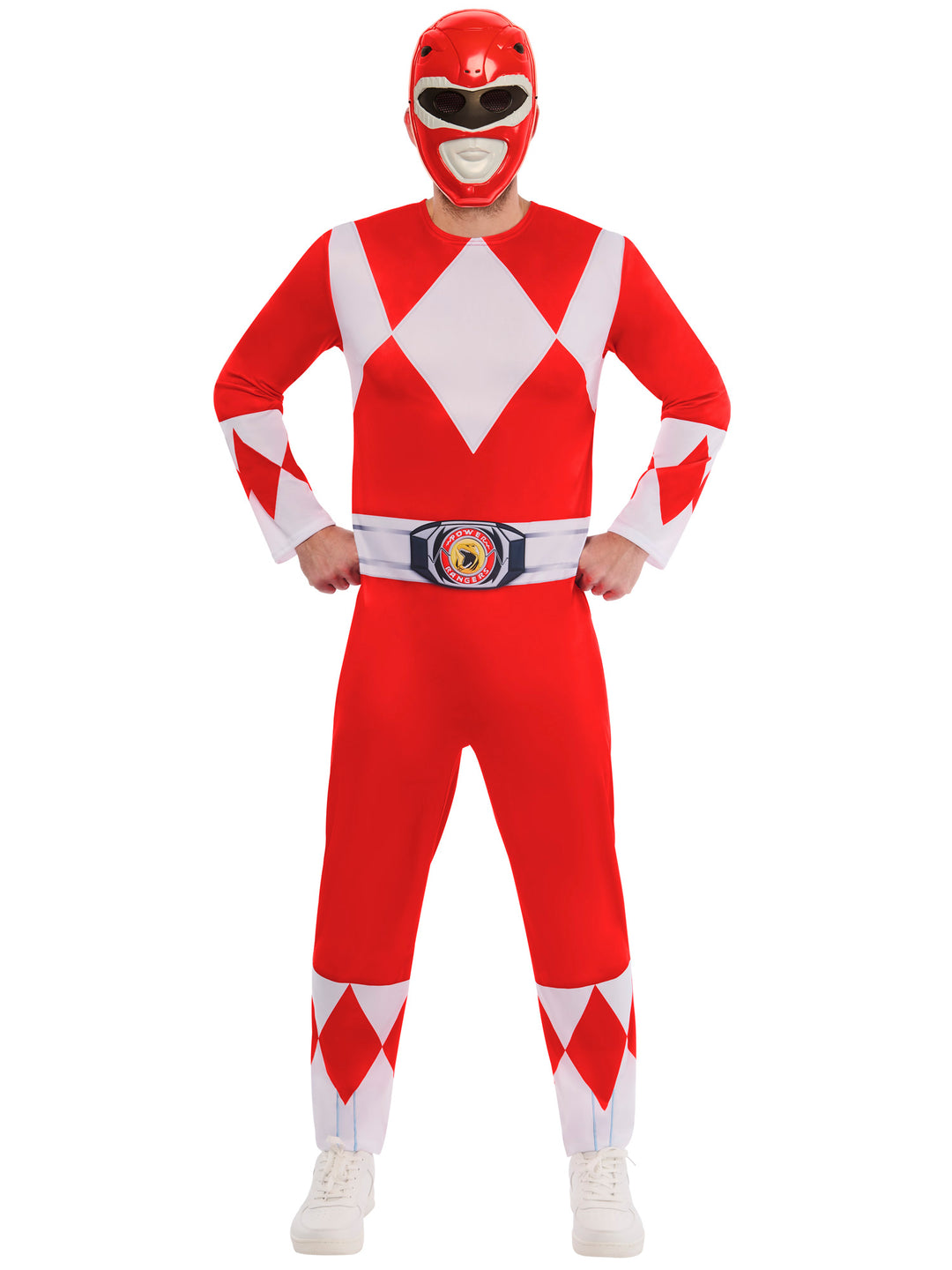 Mighty Morphin Power Rangers Red Ranger Costume Adult