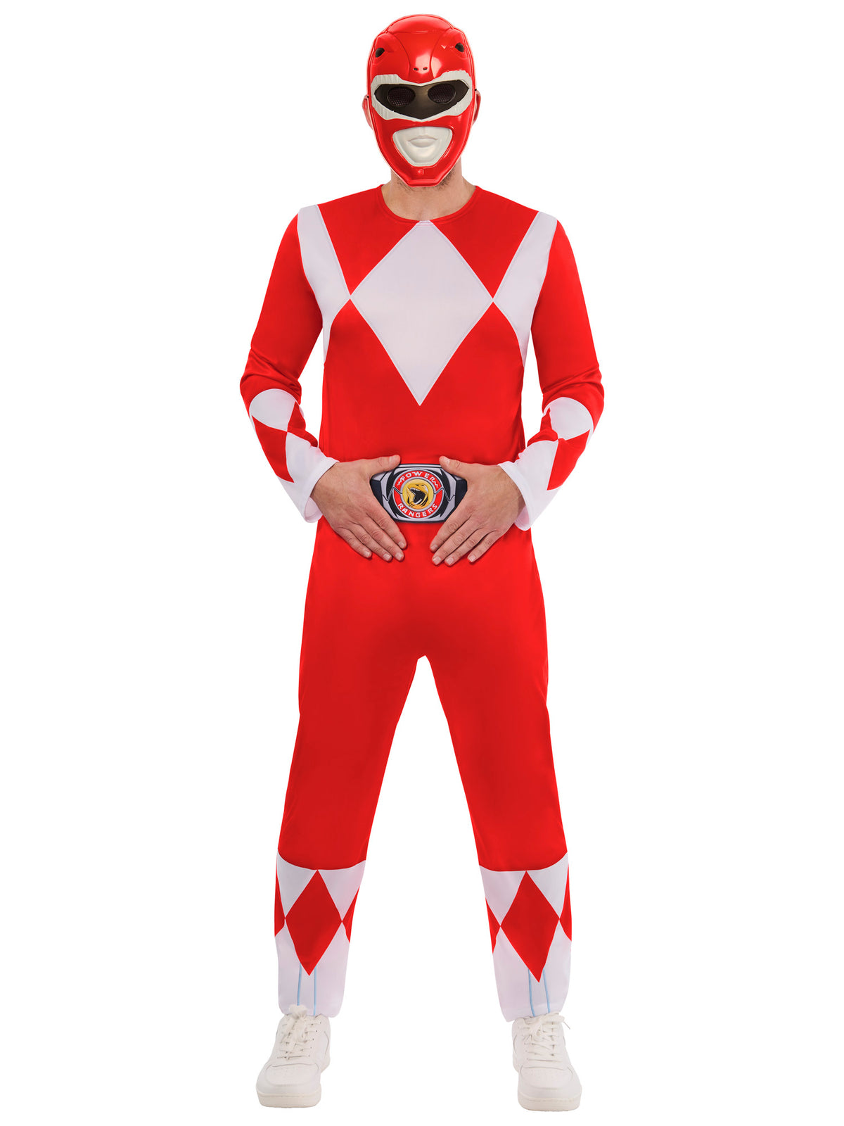 Mighty Morphin Power Rangers Red Ranger Costume Adult 3