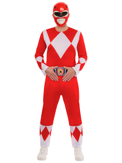 Mighty Morphin Power Rangers Red Ranger Costume Adult 3