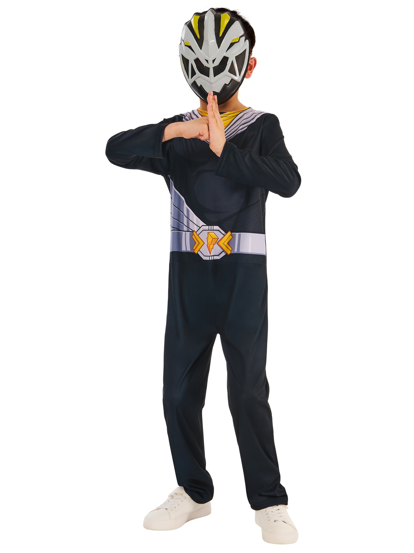 Power Rangers Cosmic Fury Black Kids Fancy Dress 5