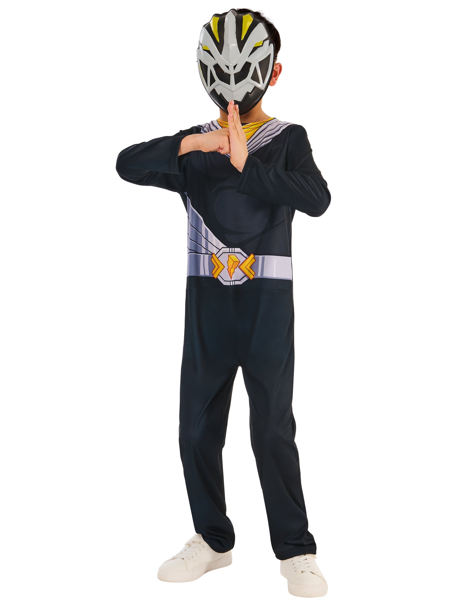 Power Rangers Cosmic Fury Black Kids Fancy Dress 5