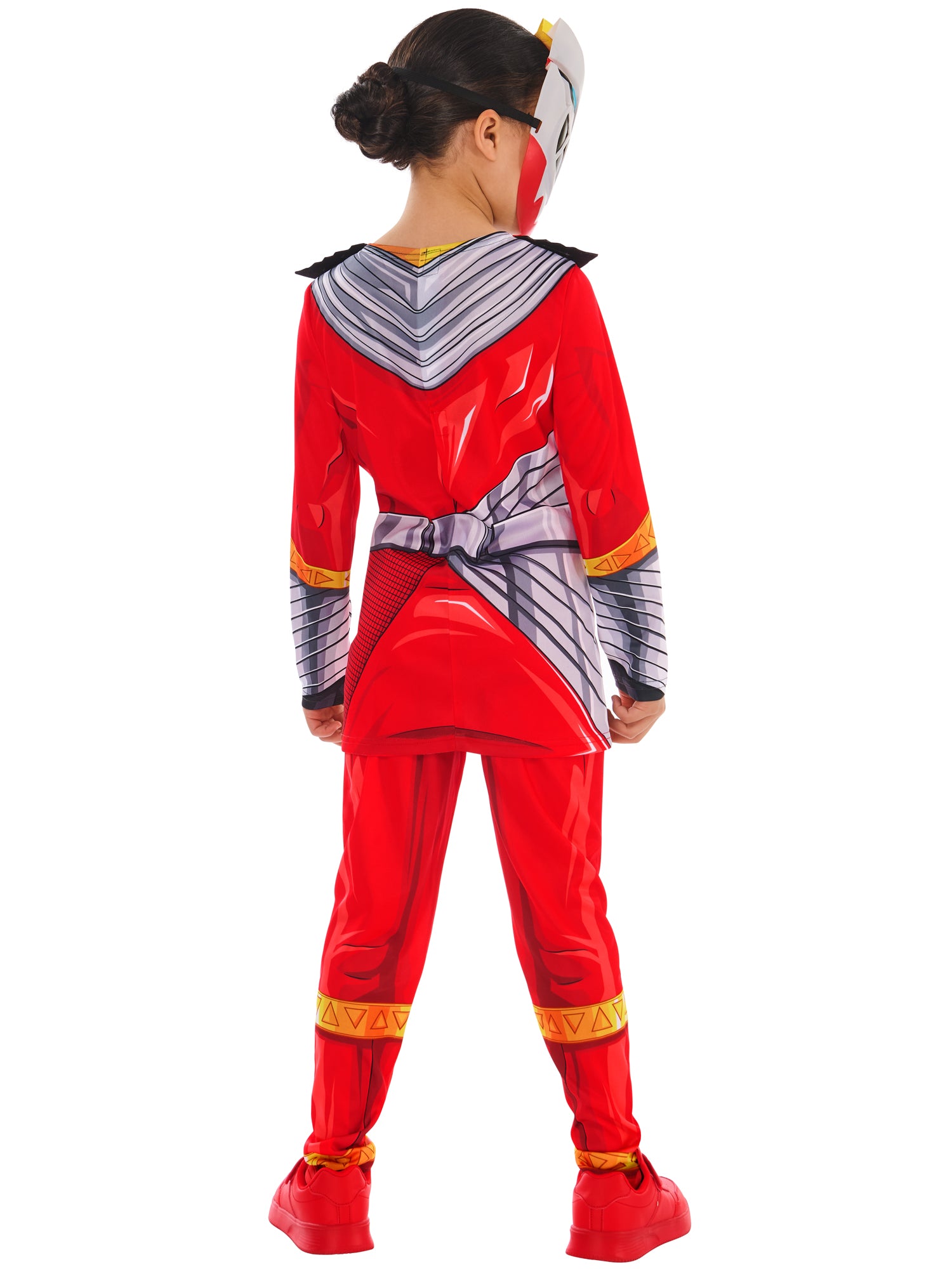 Cosmic Fury Red Power Ranger Kids Costume 4
