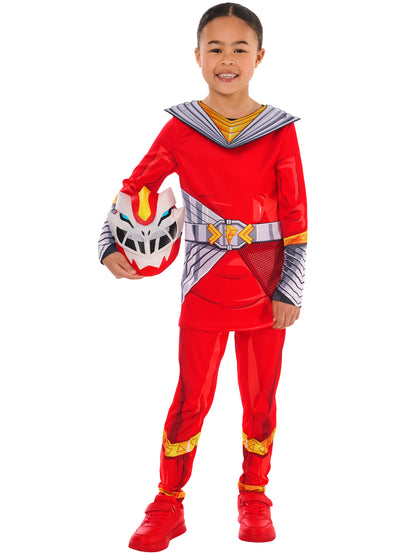 Cosmic Fury Red Power Ranger Kids Costume 5
