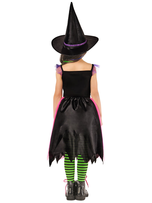 Bright-Night Witch Costume Dress for Girls 2