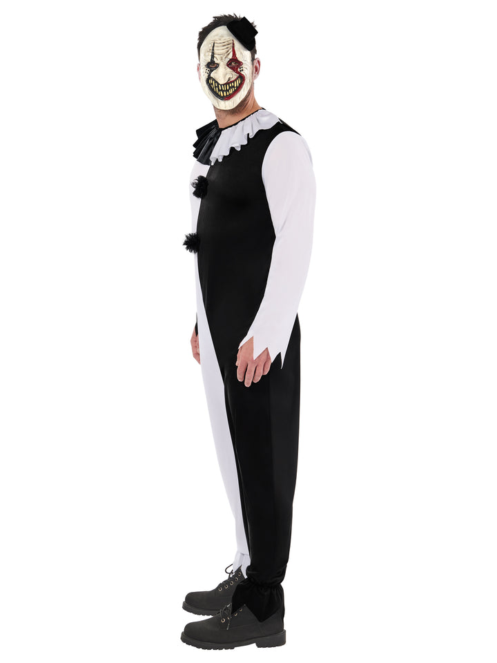 Terror Clown Costume with Mask for Adults