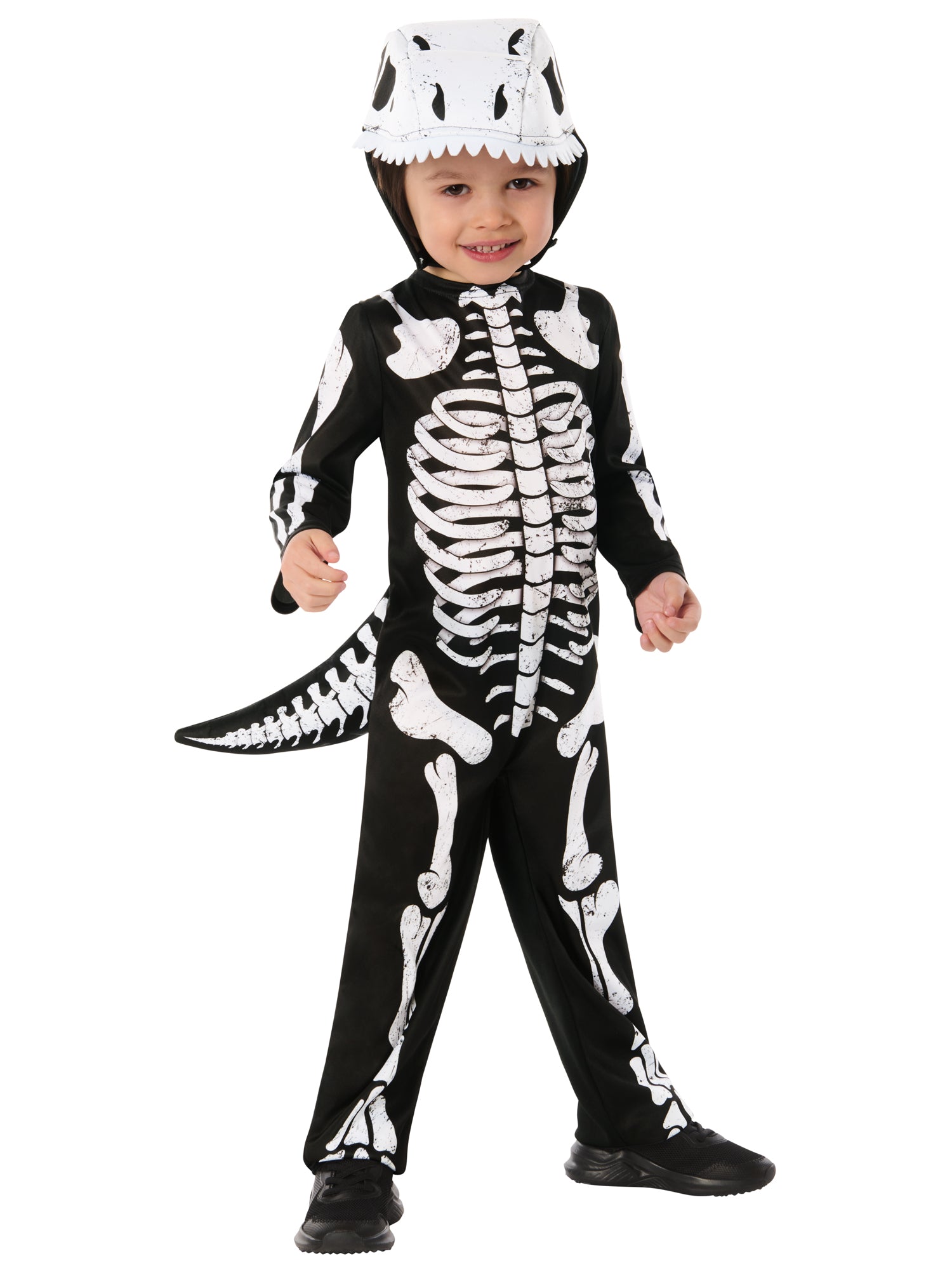 Skeleton Dinosaur Halloween Costume for Kids 1