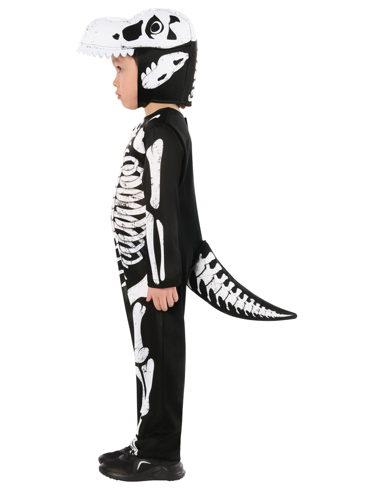 Skeleton Dinosaur Halloween Costume for Kids 3