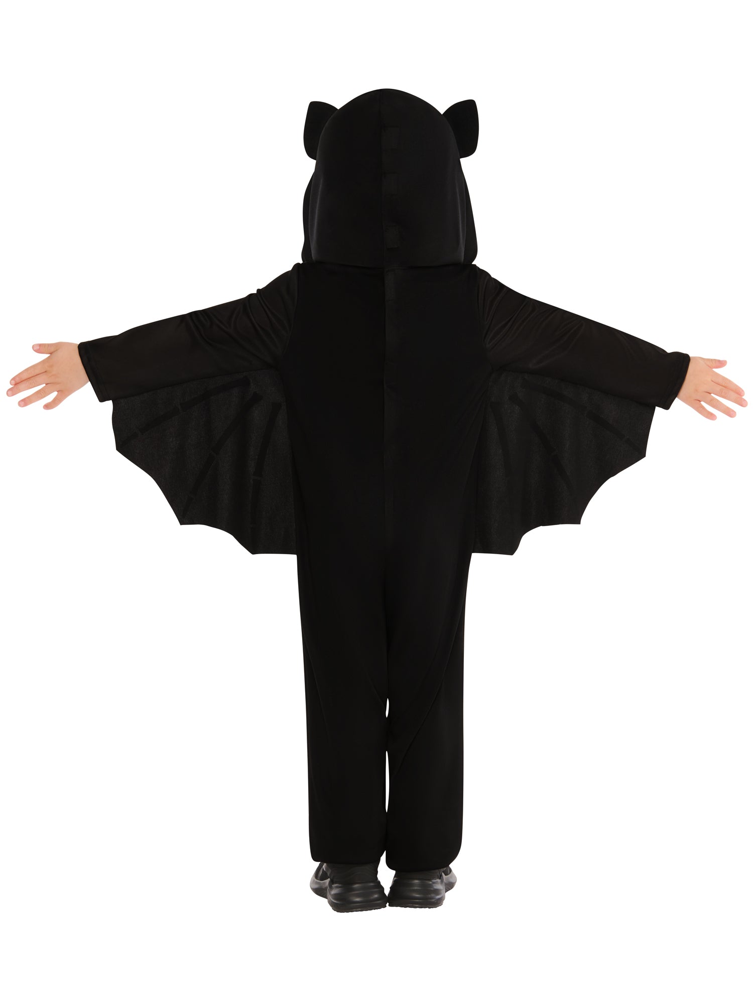 Skeleton Bat Costume for Kids Halloween Jumpsuit with Wings 2