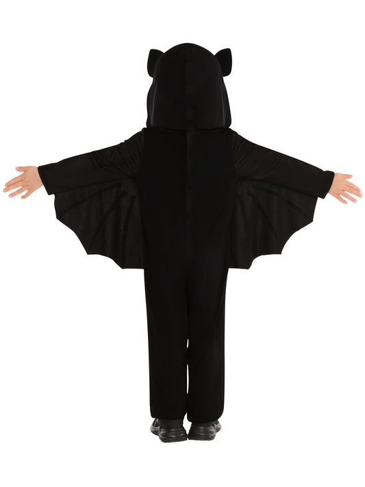 Skeleton Bat Costume for Kids Halloween Jumpsuit with Wings 2