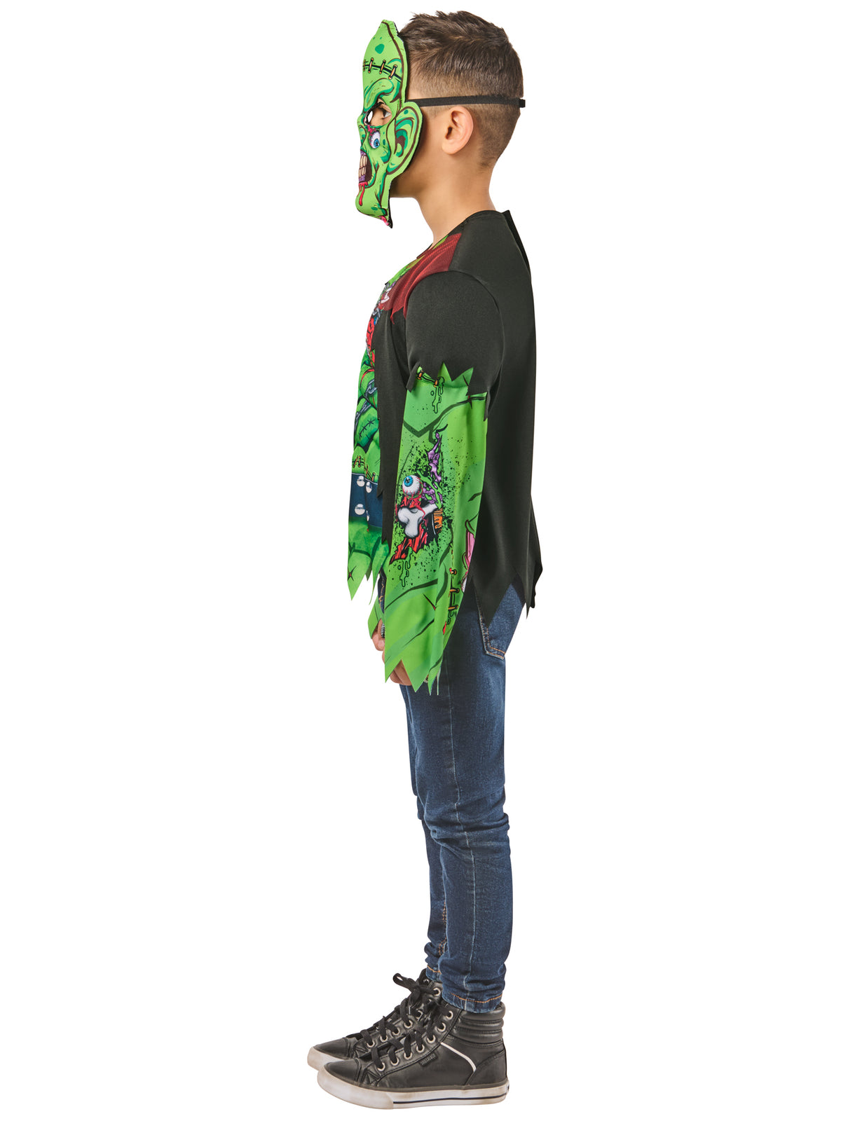 Frankie Costume for Kids Top and Mask 3