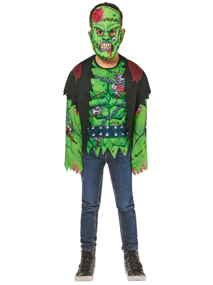 Frankie Costume for Kids Top and Mask 4