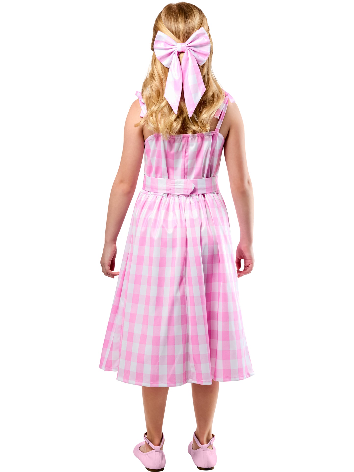 Barbie Perfect Day Cute Costume Dress in Pink from The Barbie Movie for Girls 2