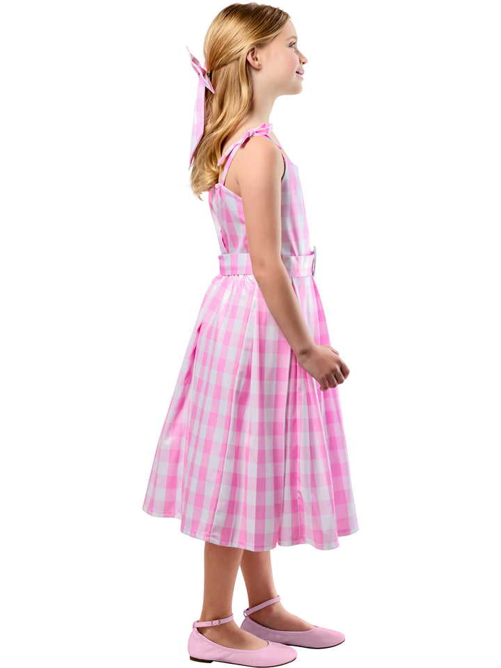 Barbie Perfect Day Cute Costume Dress in Pink from The Barbie Movie for Girls