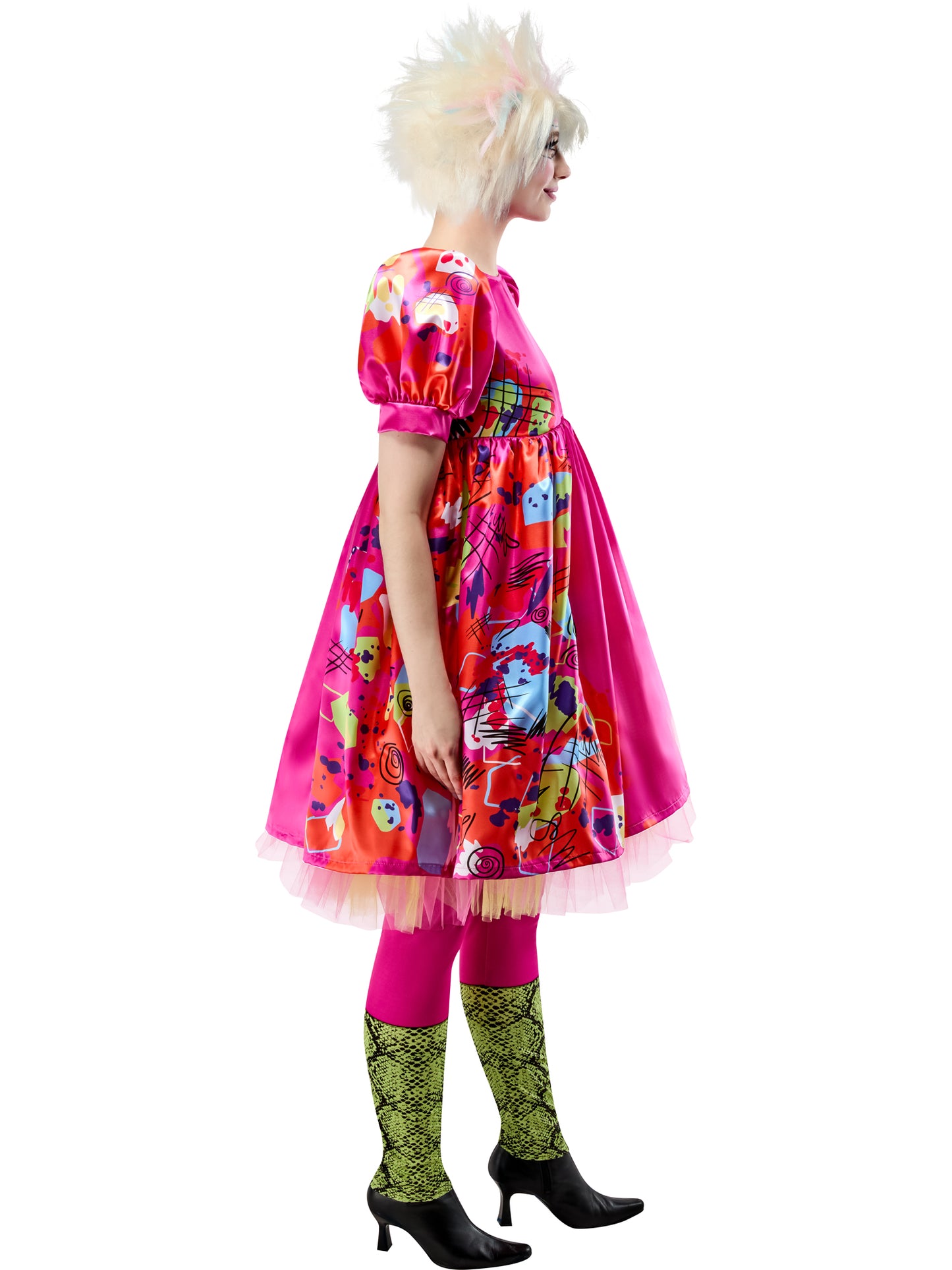 Barbie Movie Weird Barbie Costume Dress and Leggings for Women 3