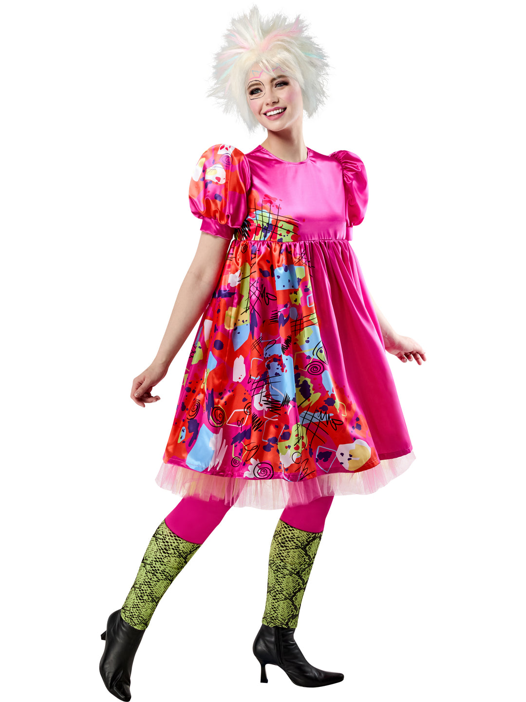 Barbie Movie Weird Barbie Costume Dress and Leggings for Women