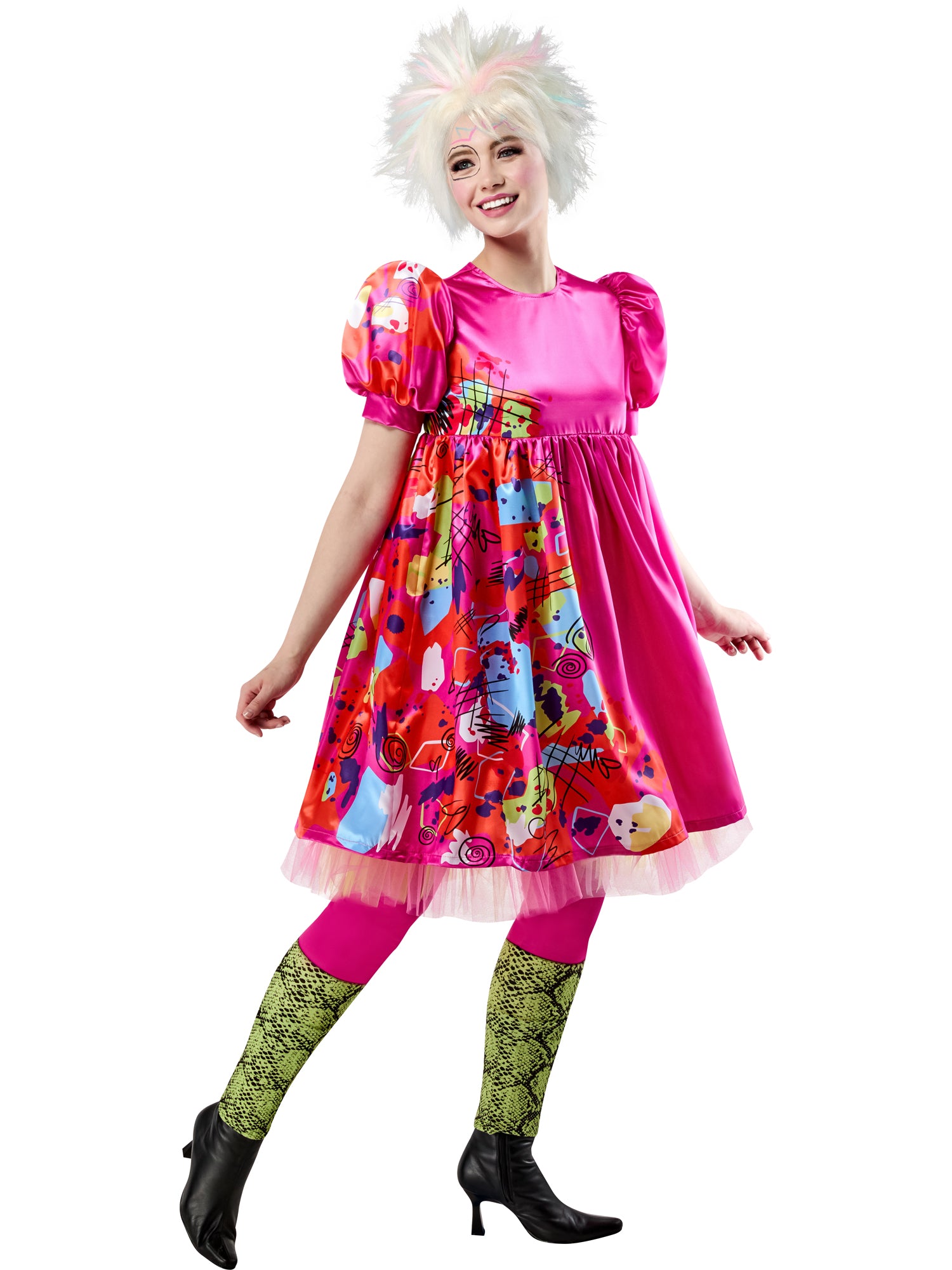 Barbie Movie Weird Barbie Costume Dress and Leggings for Women 5