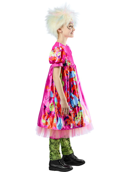 Weird Barbie Costume Dress and Leggings for Girls 3