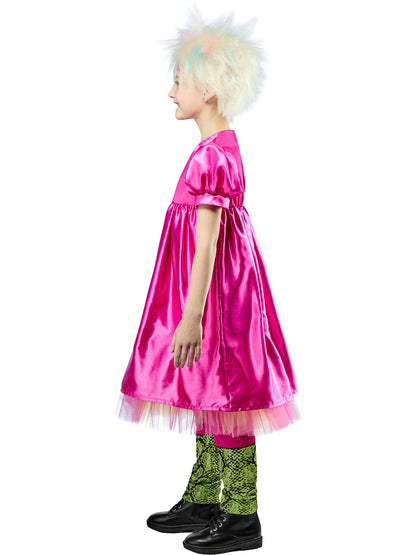 Weird Barbie Costume Dress and Leggings for Girls 4