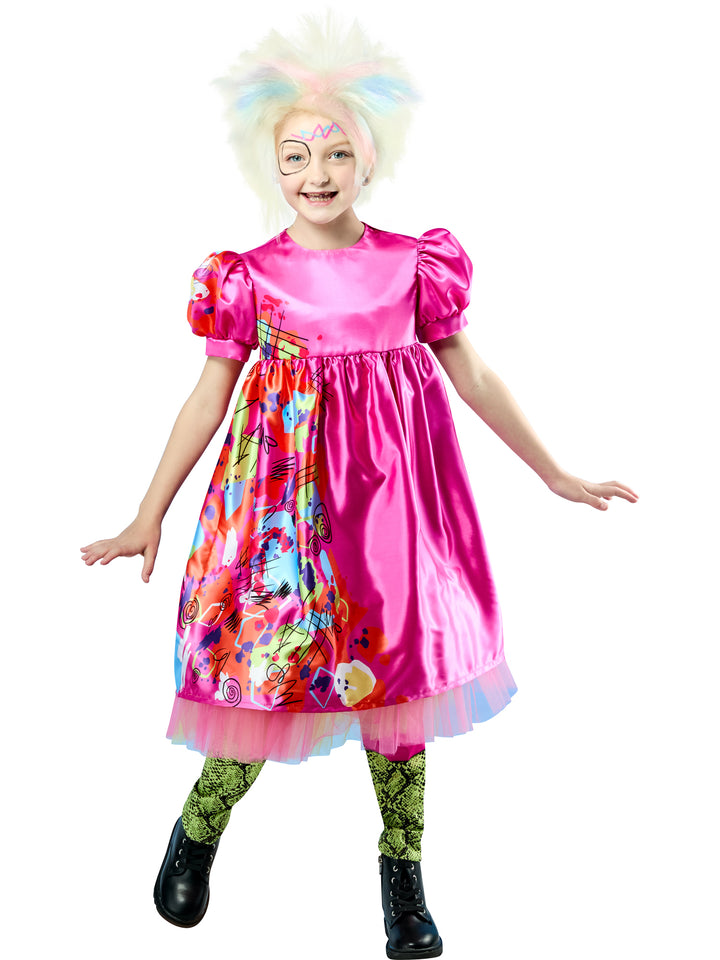 Weird Barbie Costume Dress and Leggings for Girls