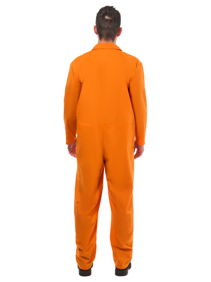 Orange Convict Boiler Suit Costume 2