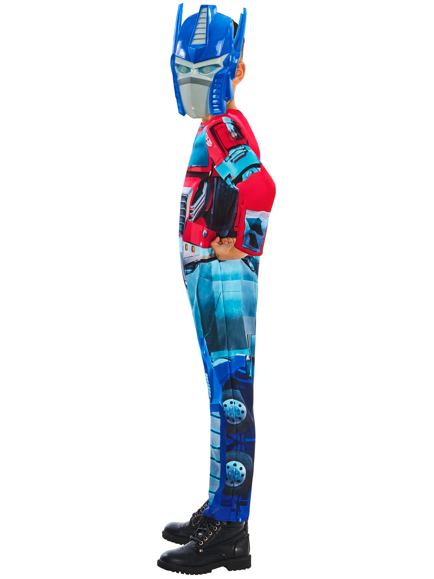 Transformers Optimus Prime Costume EarthSpark for Kids 4