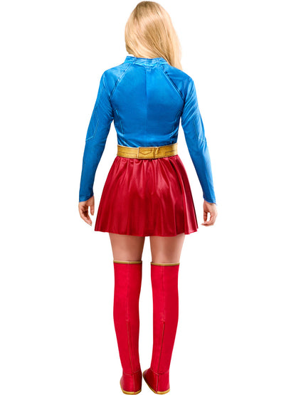 Supergirl Deluxe Costume Dress for Women