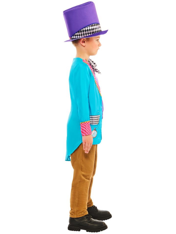 Eccentric Mad Hatter Costume for Boys