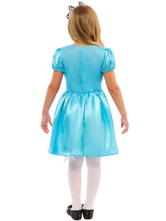 Alice in Wonderland Costume Blue Dress for Girls 2