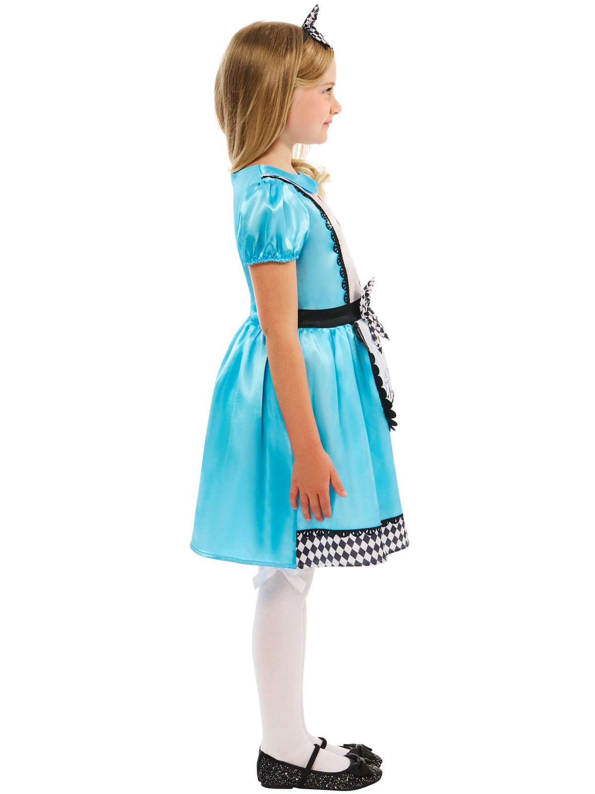 Alice in Wonderland Costume Blue Dress for Girls 3