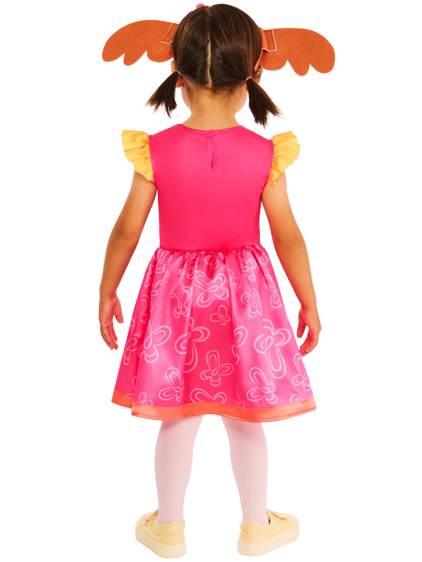 Sula Child Costume Bing Pink Dress and Headband with Ears 2