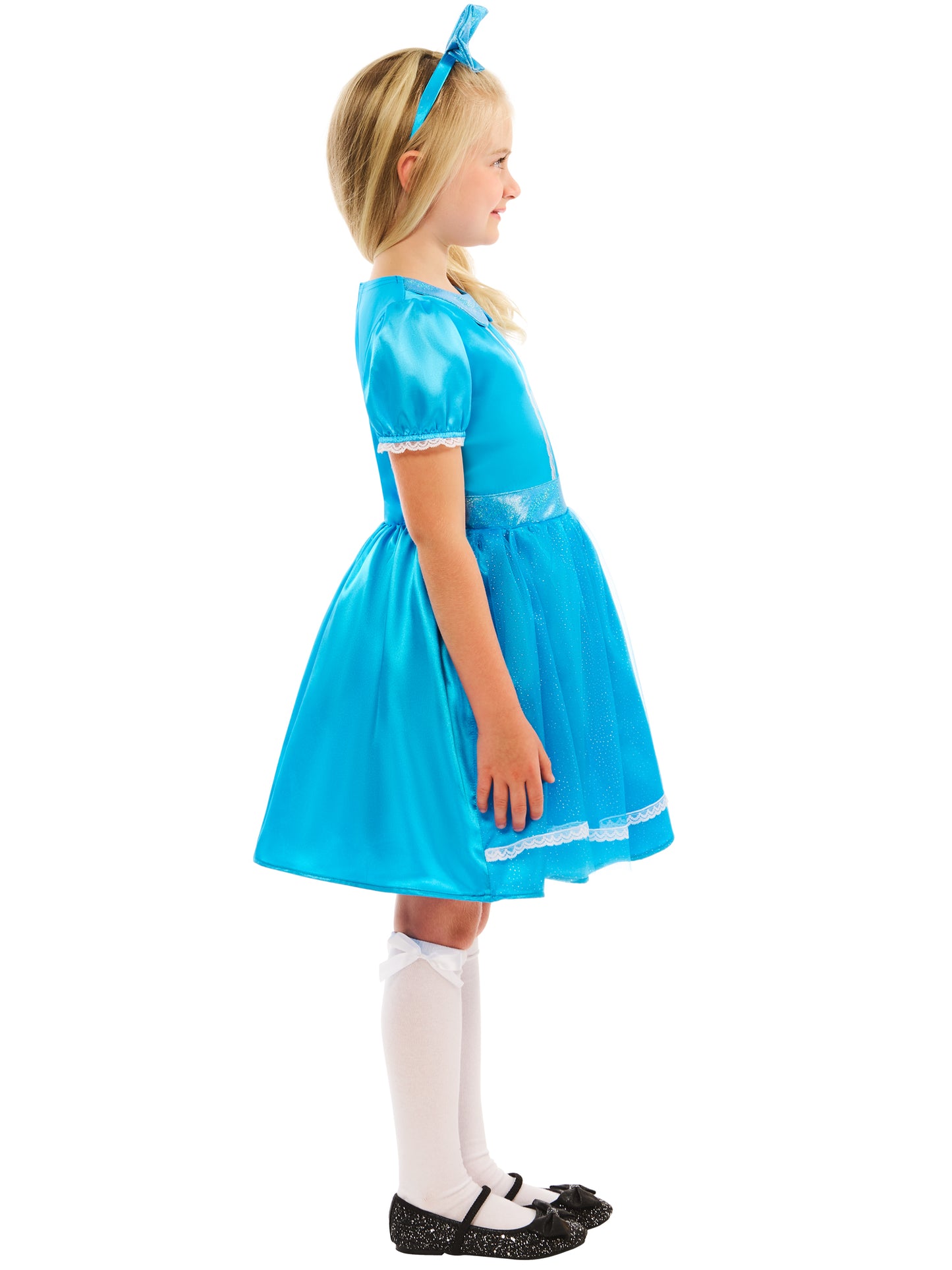Tilda the Bookworm Costume Blue Dress for Girls 3