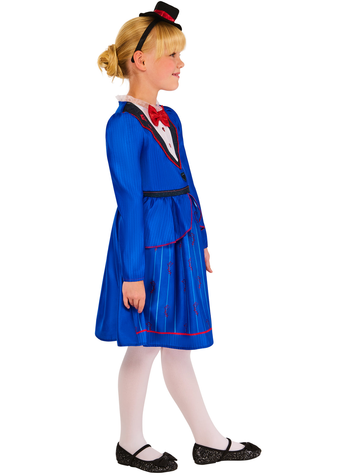Magical Nanny Mary Poppins Dress Costume for Girls 3