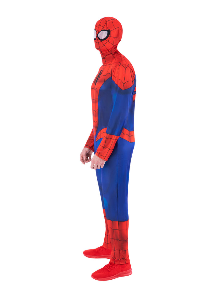 Spider-Man Adult Costume - Classic Look Jumpsuit and Mask for Halloween & Cosplay