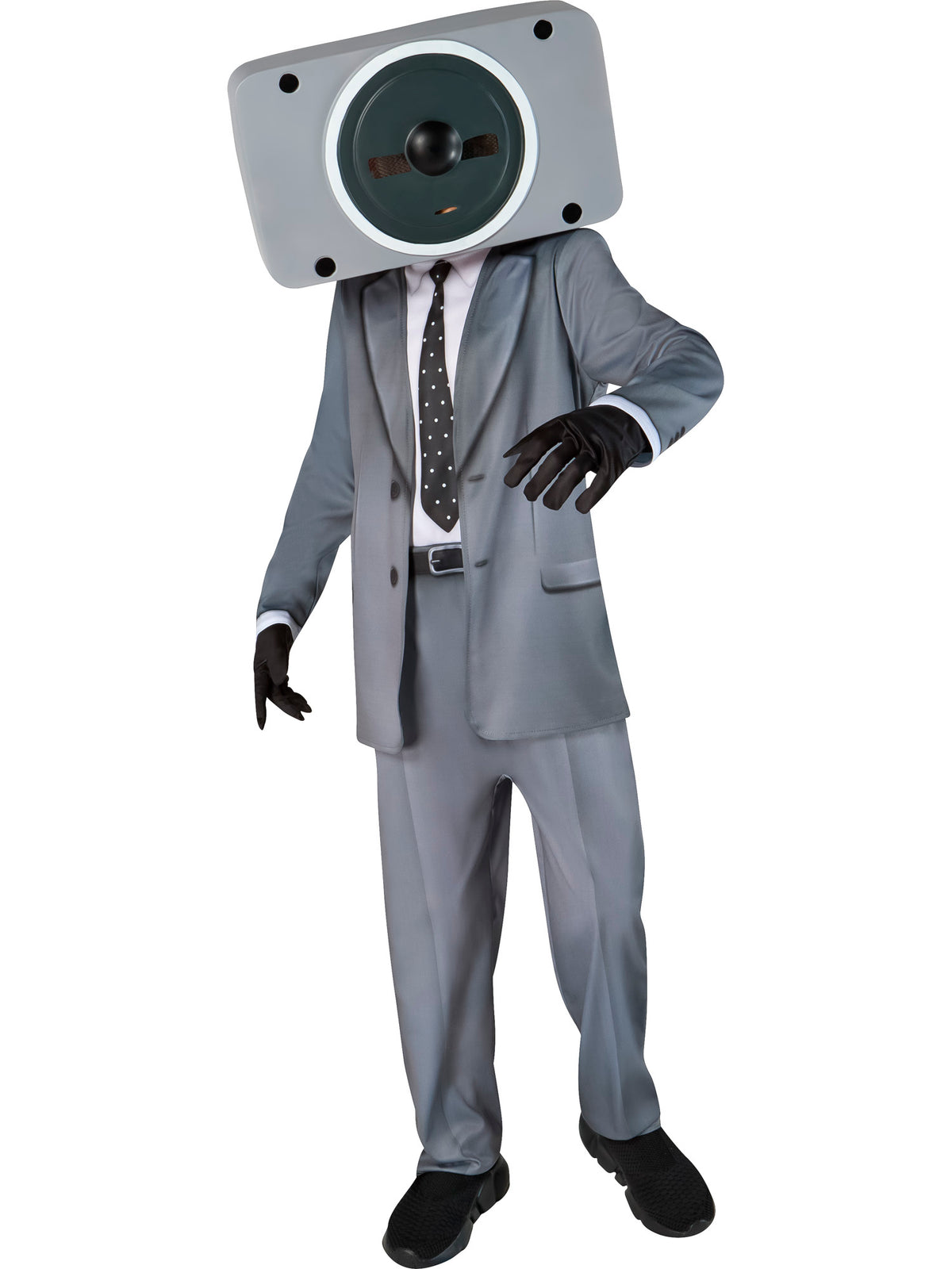 Skibidi Toilet Speakerman Fun Costume for Kids 8