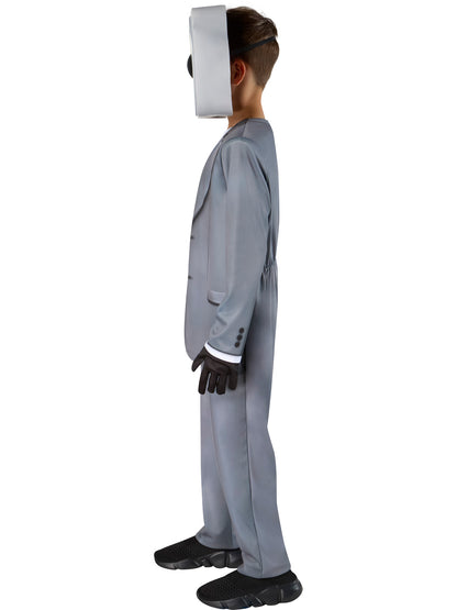 Skibidi Toilet Speakerman Fun Costume for Kids 10
