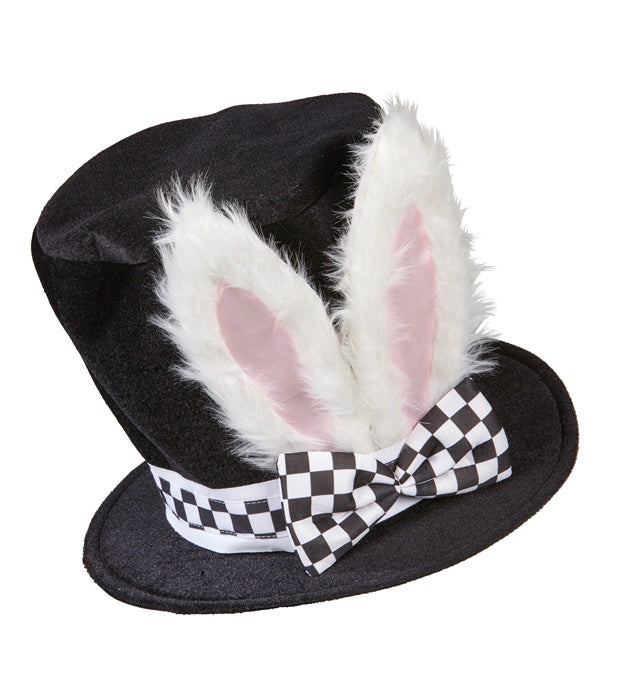 Top Hat With Bendable Bunny Ears 24 Cm