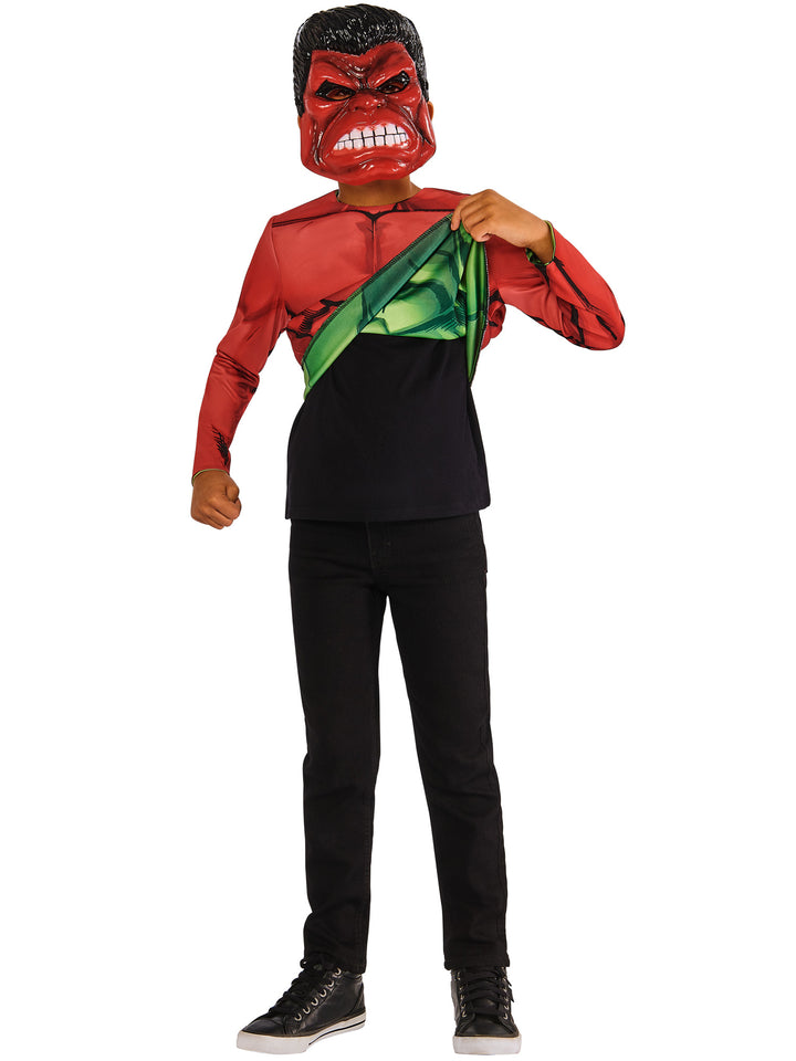 Reversable Hulk Child Costume Red or Green Hulk