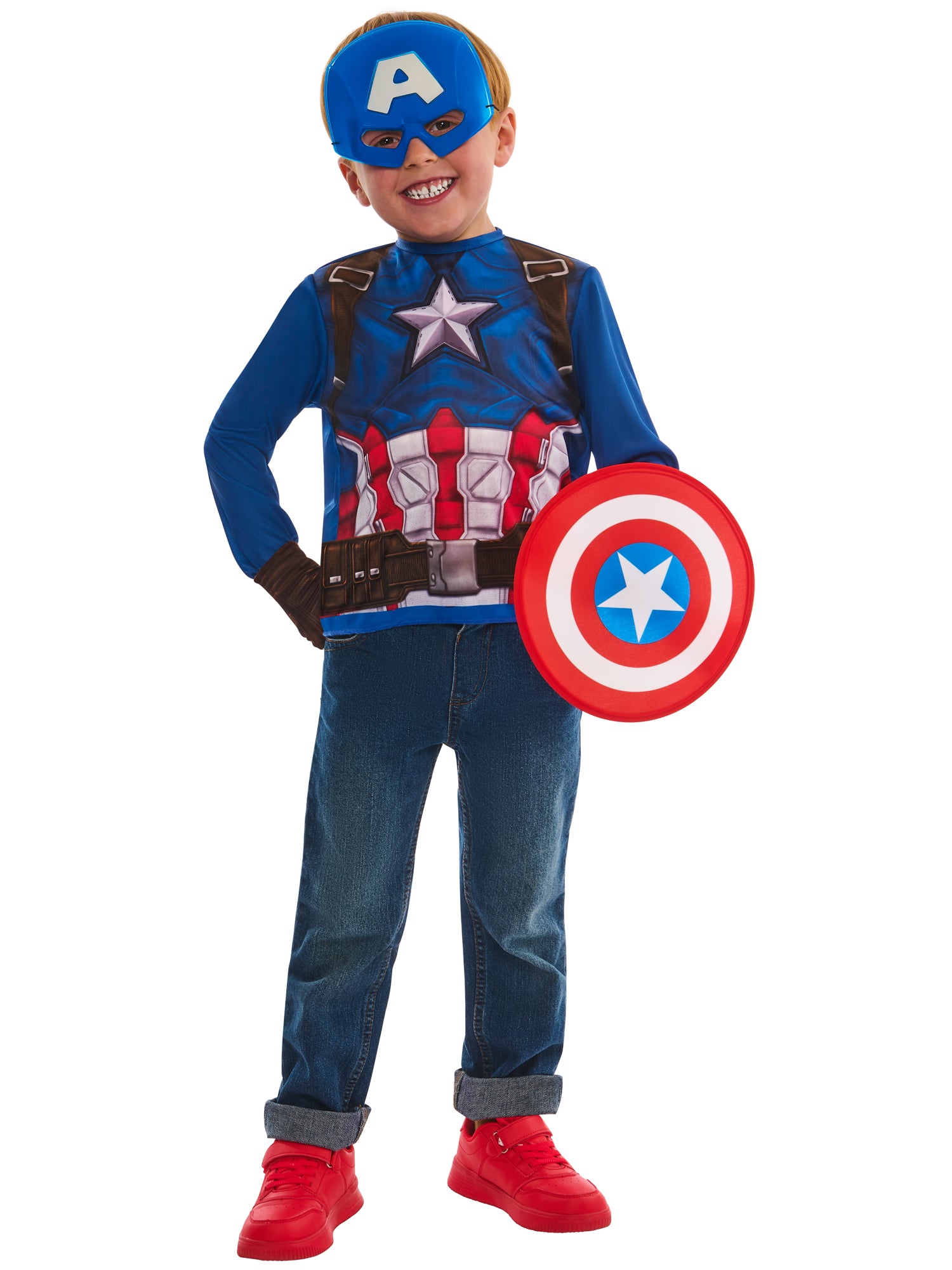 Captain America Dress Up Gift Set 1