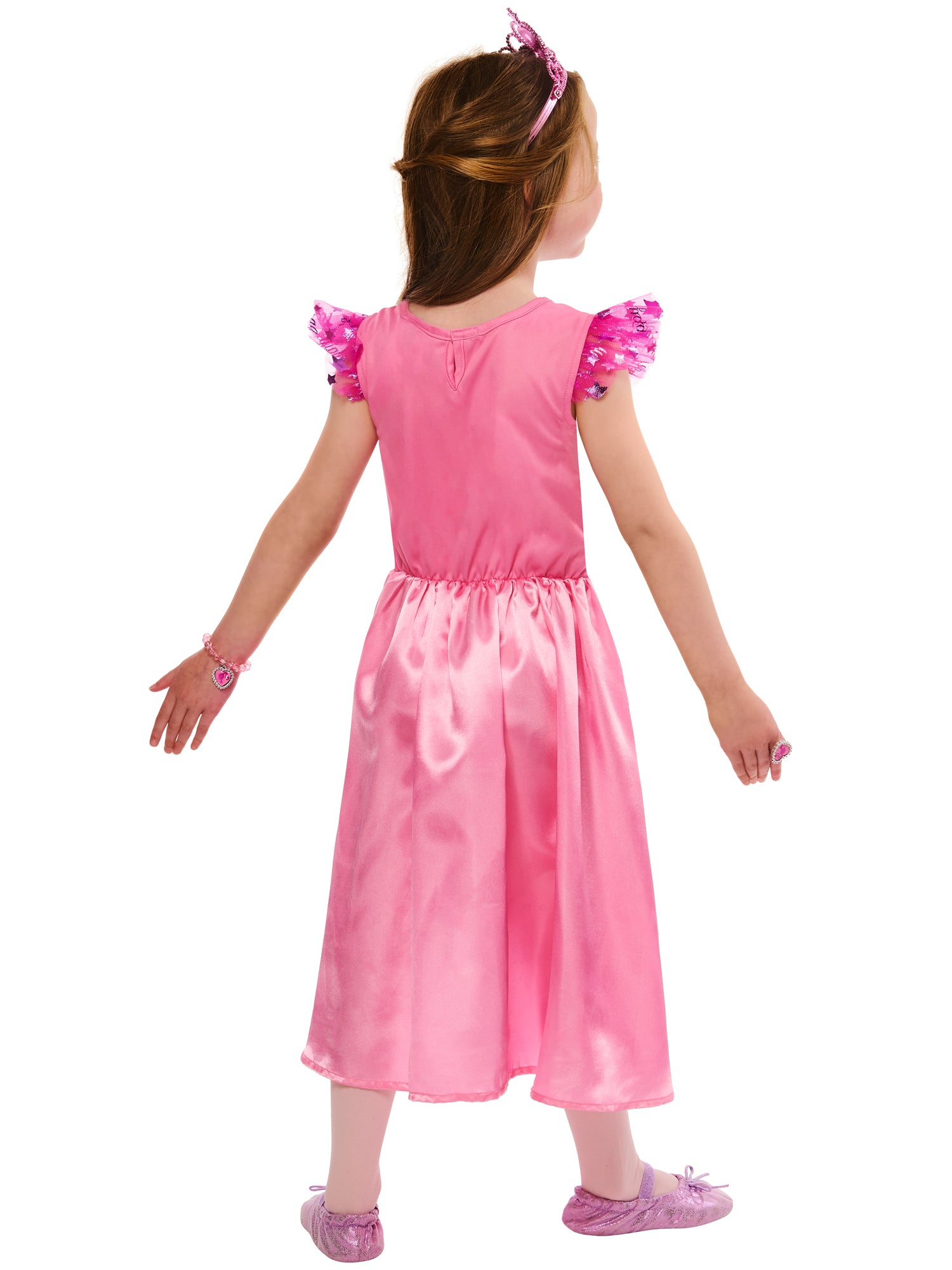 Barbie Dress Up Gift Set Pink Kids Costume Kit 2