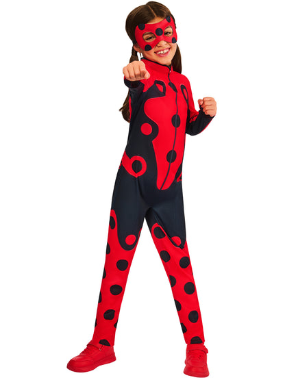 Miraculous Ladybug Costumes for Girls Jumpsuit Mask 4