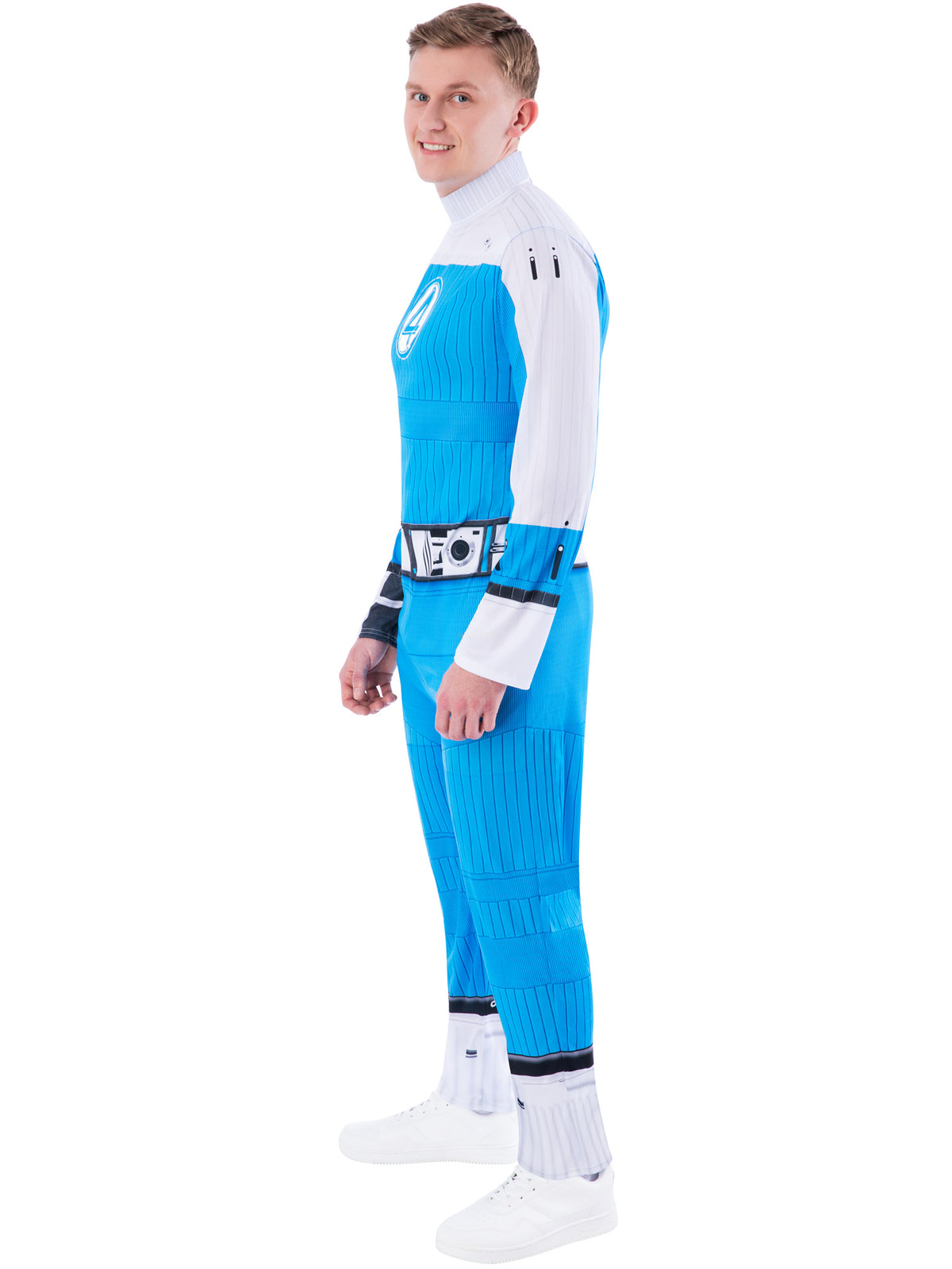 Human Torch Adult Jumpsuit Costume Fantastic 4 Movie 4