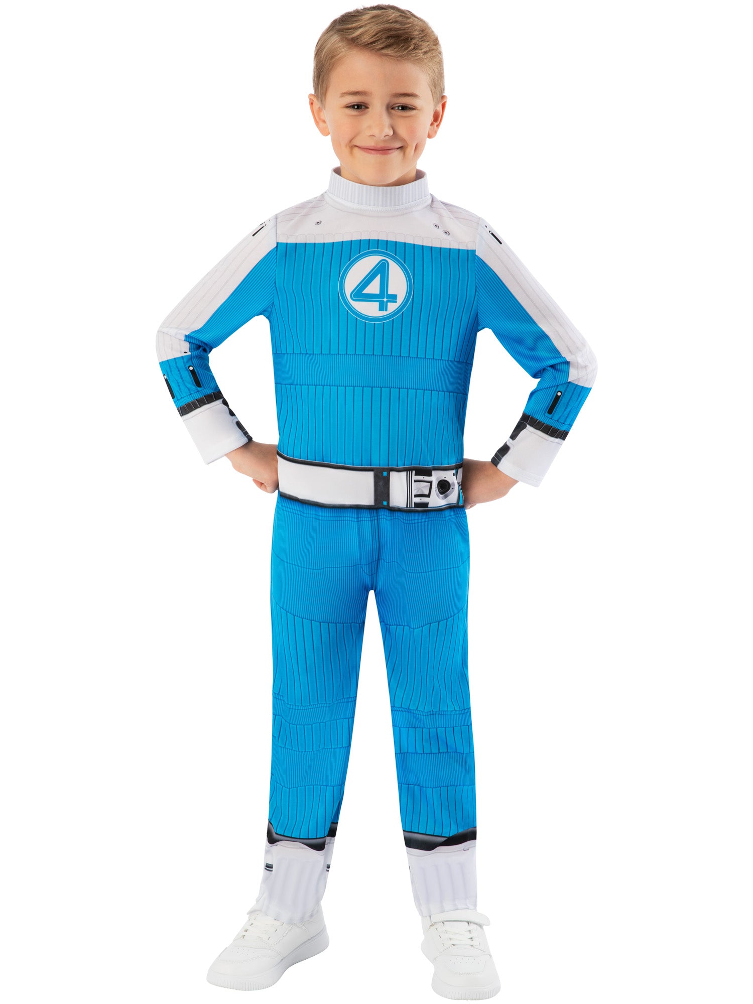 Fantastic 4 Human Torch Costume for Boys 5