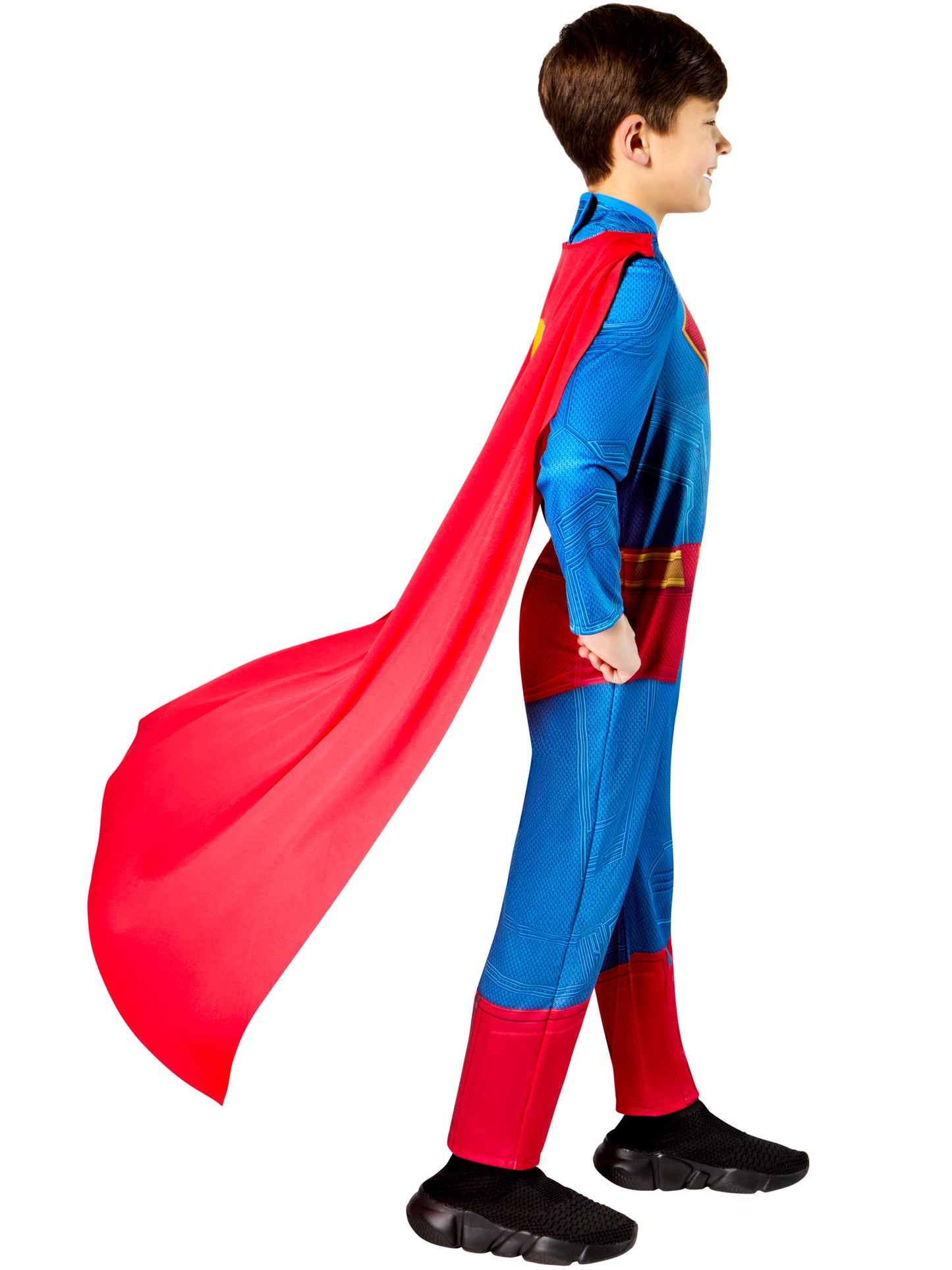 Kids Superman Jumpsuit and Cape New Movie Suit 3