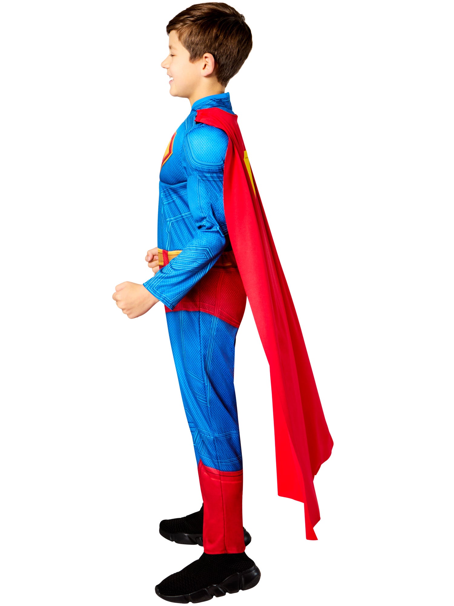 Kids Superman Costume New Movie Deluxe 4